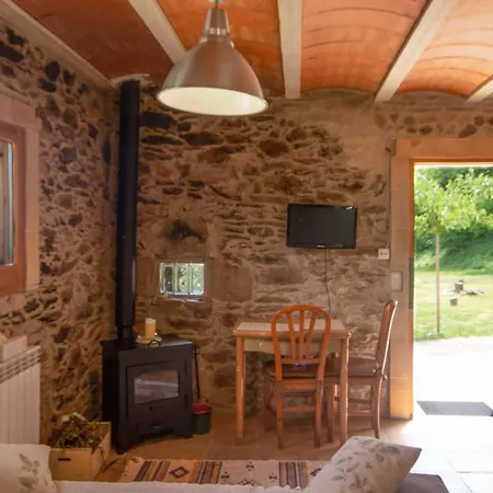 Apartamento Duplex Rural Con Chimenea Y Vistas Panoramicas Desde La Cama Sant Marti Sacalm Exterior photo