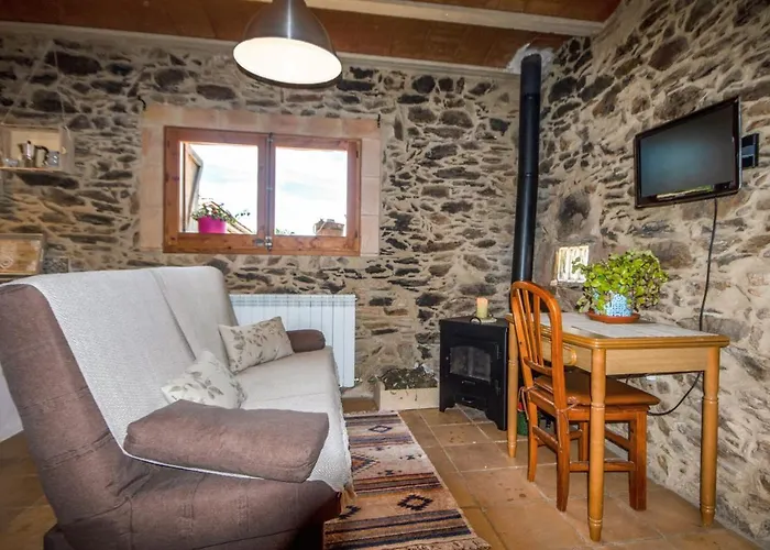 Apartamento Duplex Rural Con Chimenea Y Vistas Panoramicas Desde La Cama